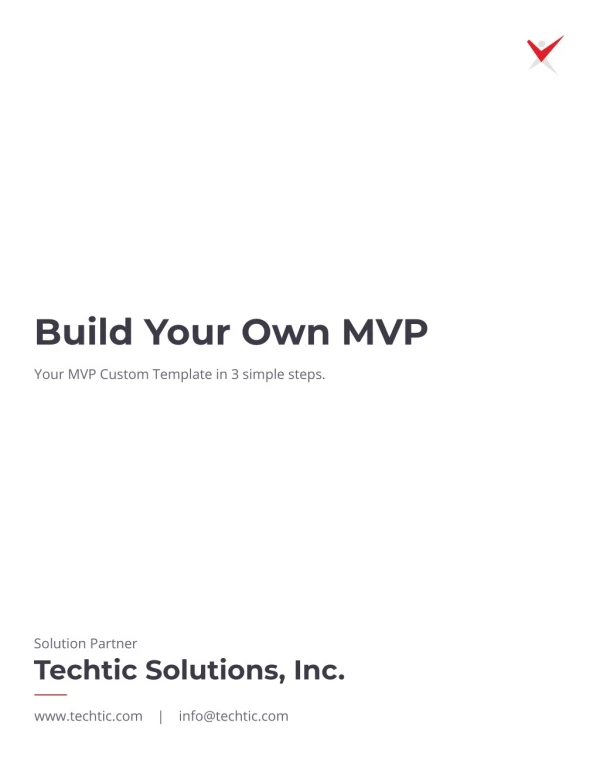 Build Your Own MVP - Your MVP Custom Template in 3 simple steps