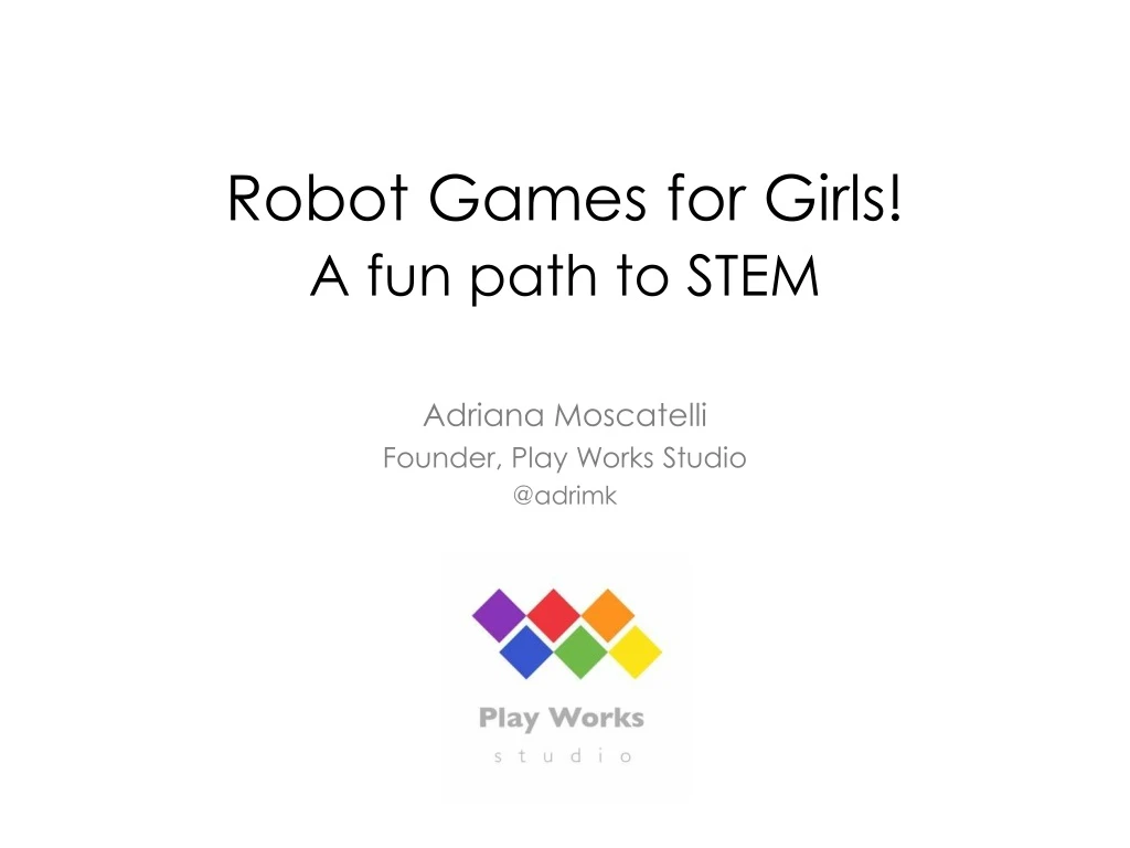 robot games for girls a fun path to stem