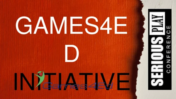 Steve Isaacs - Games4Ed Initiative
