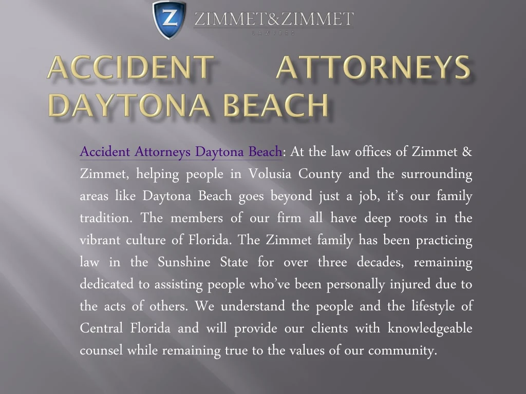 accident attorneys daytona beach