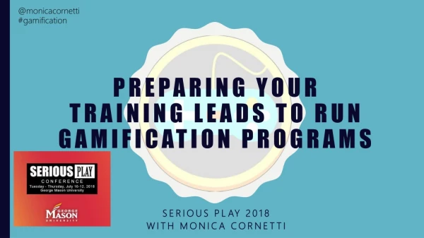 Preparing your Training Leads to Run Gamification Programs