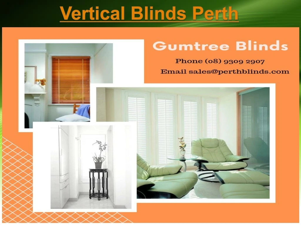 vertical blinds perth
