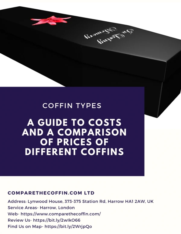 Coffin types: A guide to costs and a comparison of prices of different coffins