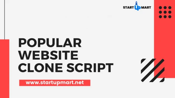 Popular Website Clone Script to Start your Business.
