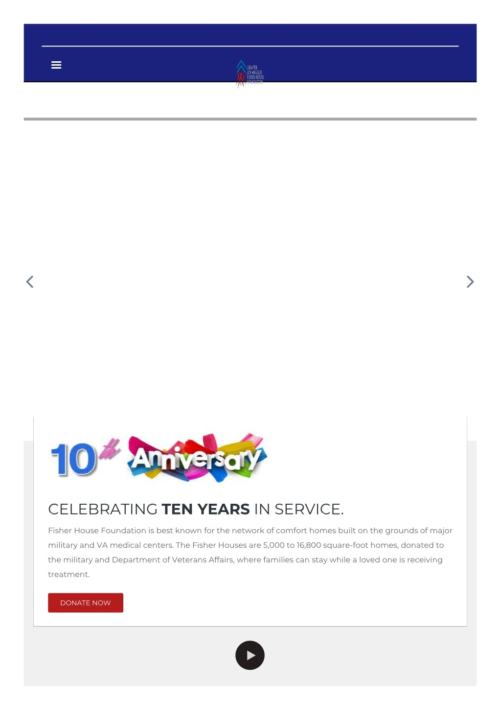 celebrating ten years in service