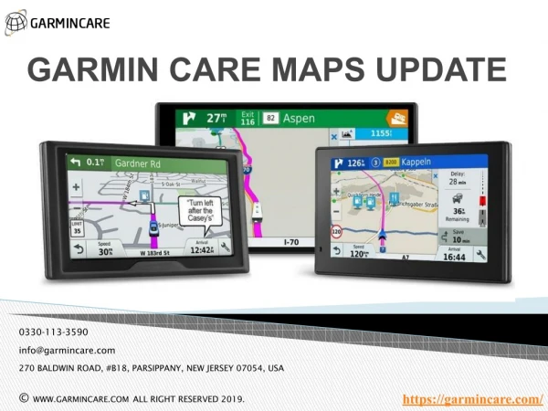 Garmin Map updates | 0330-113-3590
