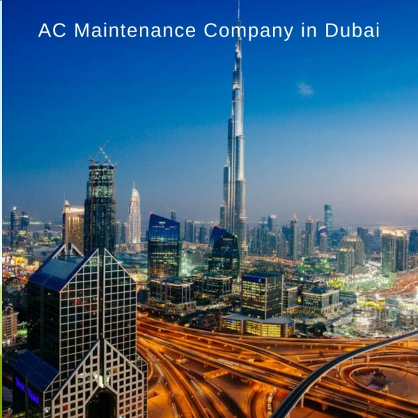 AC Maintenance Company in Dubai