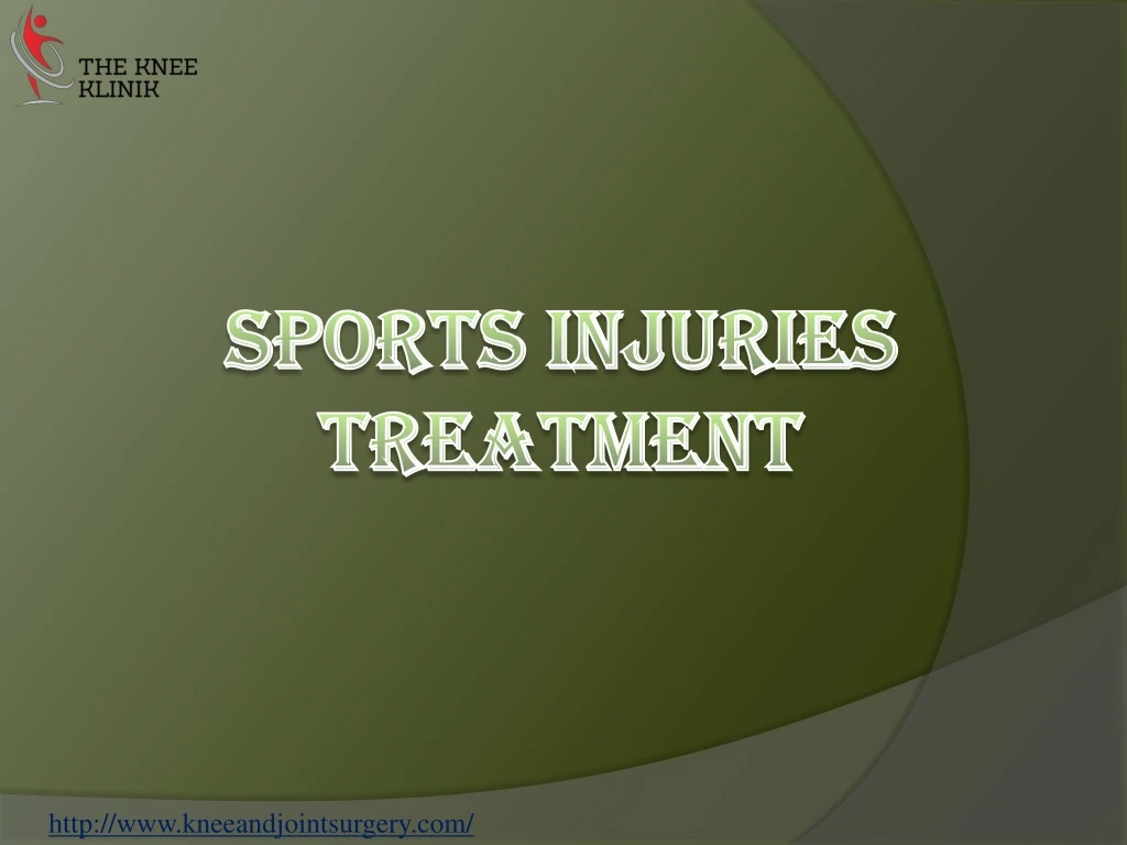 sports injuries treatment