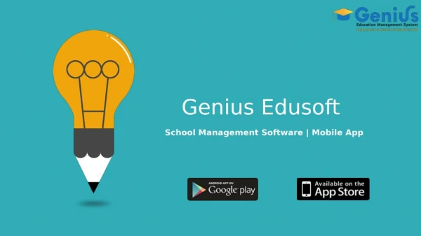 School Management Software | Mobile App - Genius Edusoft
