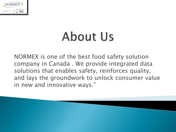 Food Safety And Traceability Software Solution in Canada