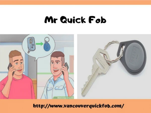 Key Fob Duplicator in Vancouver