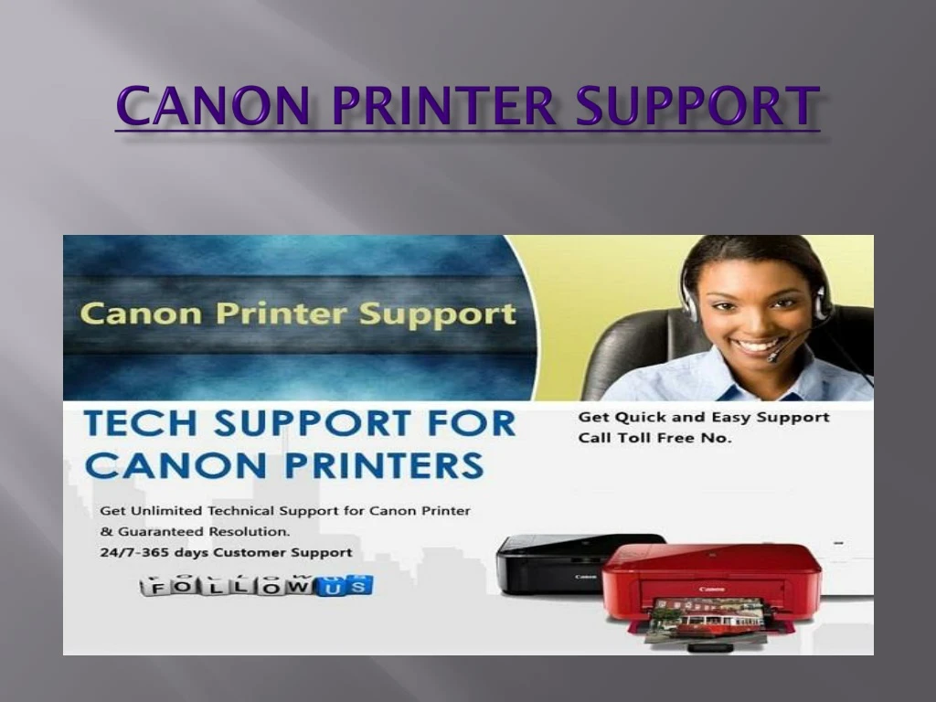 canon printer support