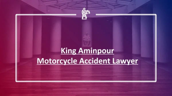 Motorcycle Accident Injury Lawyer