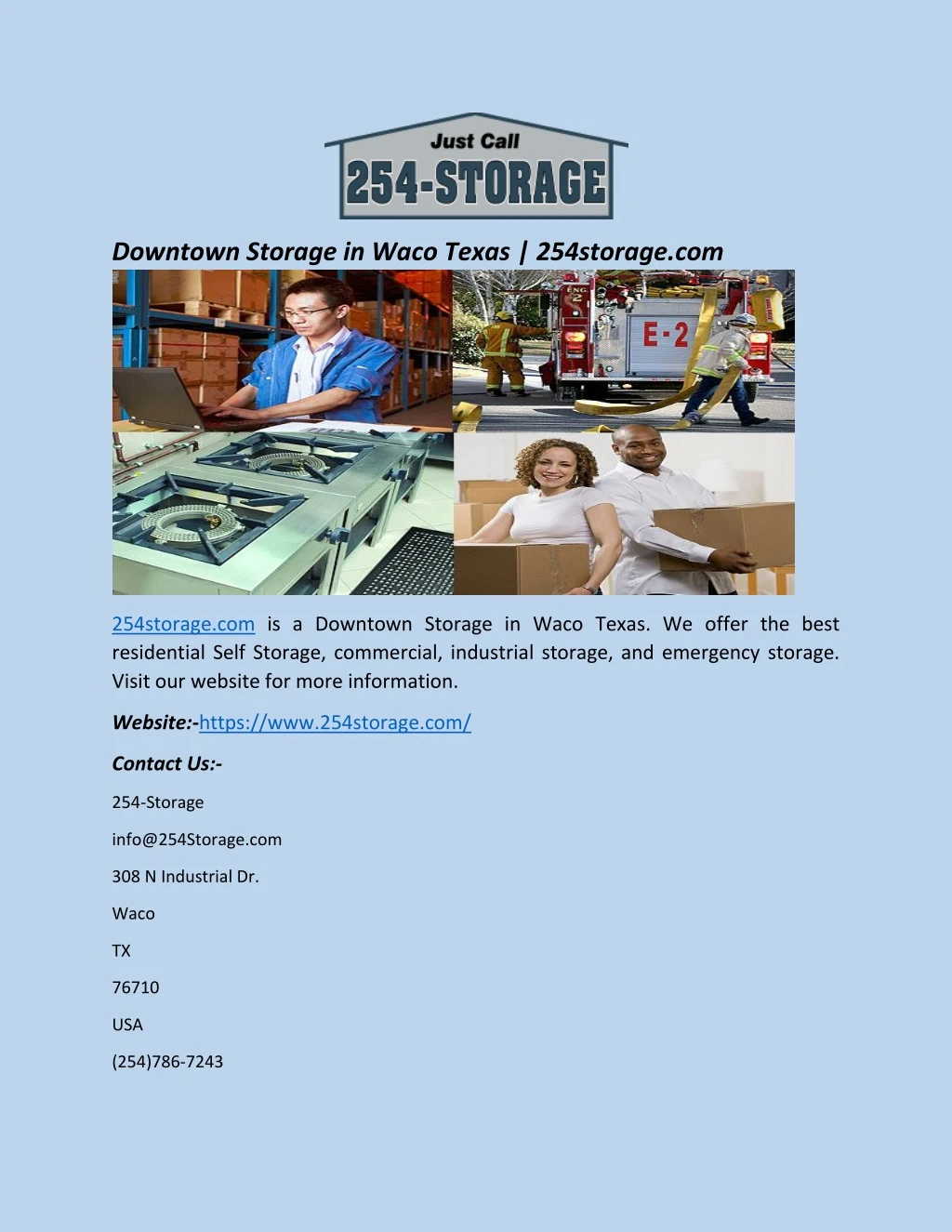 downtown storage in waco texas 254storage com