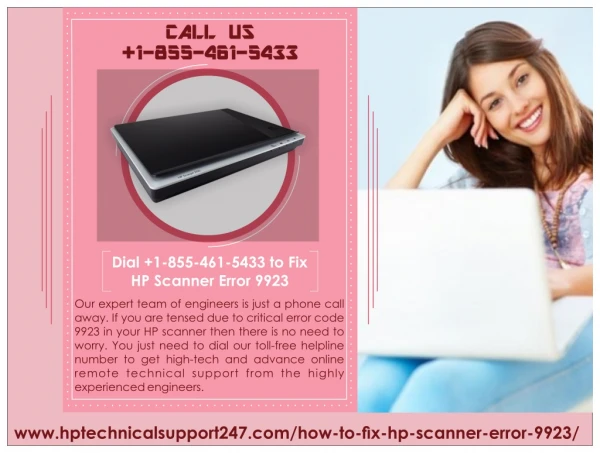 How to Fix HP Scanner Error 9923?