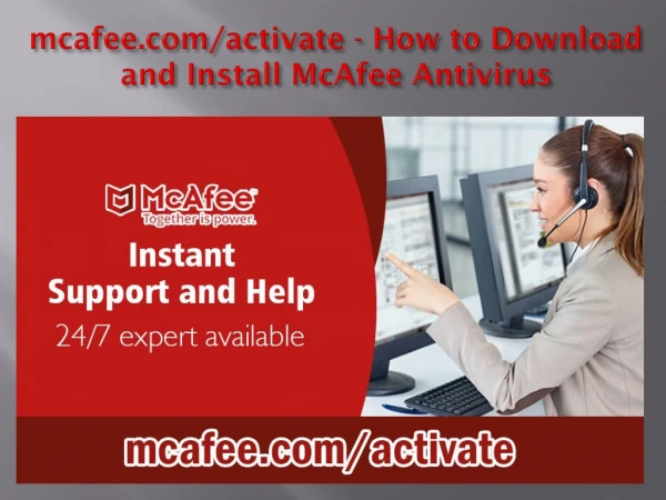 mcafee.com/activate - How to Download and Install McAfee Antivirus