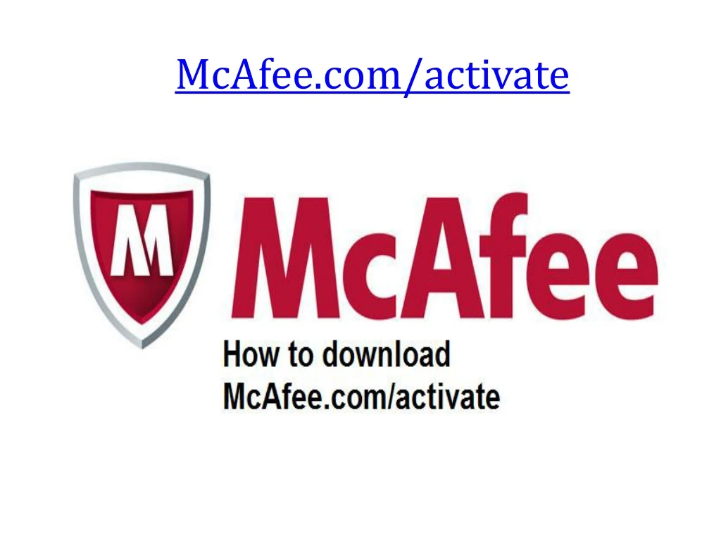 mcafee com activate