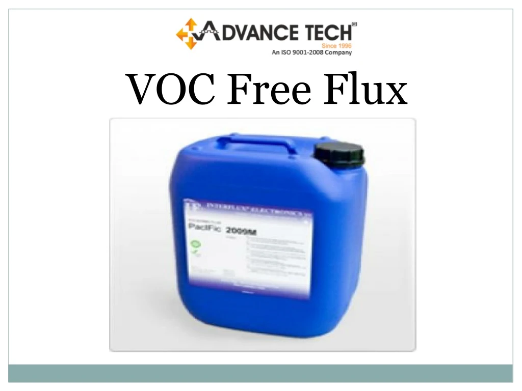 voc free flux