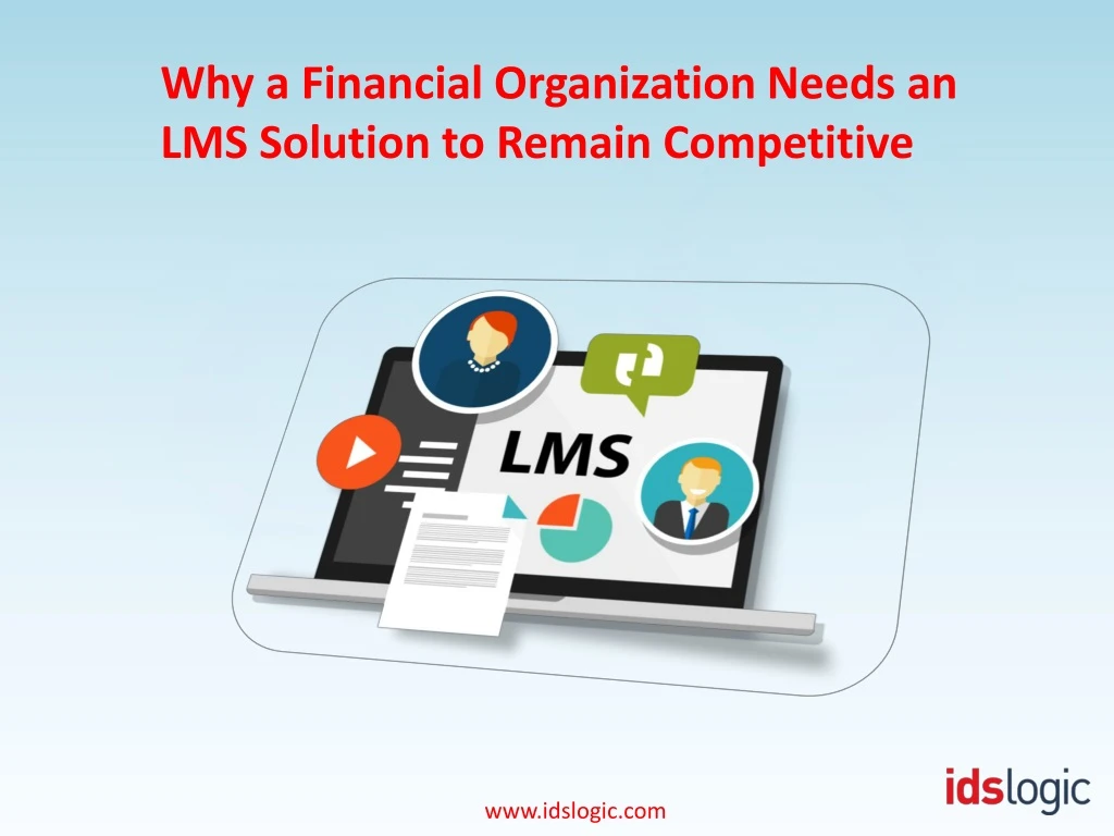 why a financial organization needs