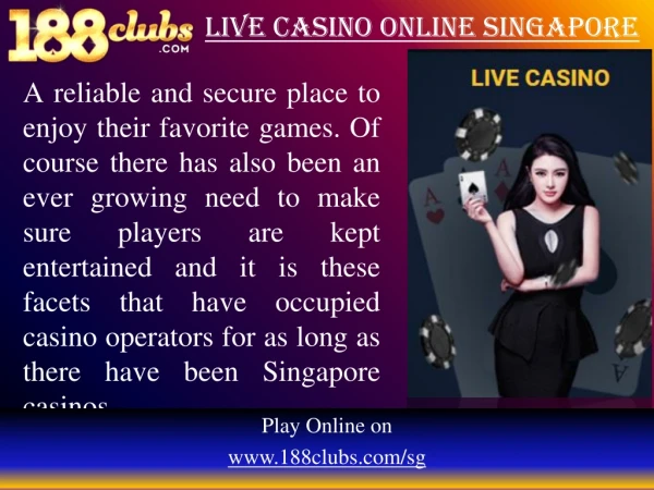 Live Casino Online Singapore | 188clubs.com/sg