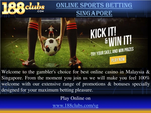Online Sports Betting Singapore | 188clubs.com/sg