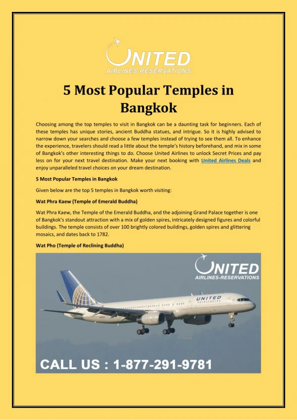 5 Most Popular Temples in Bangkok