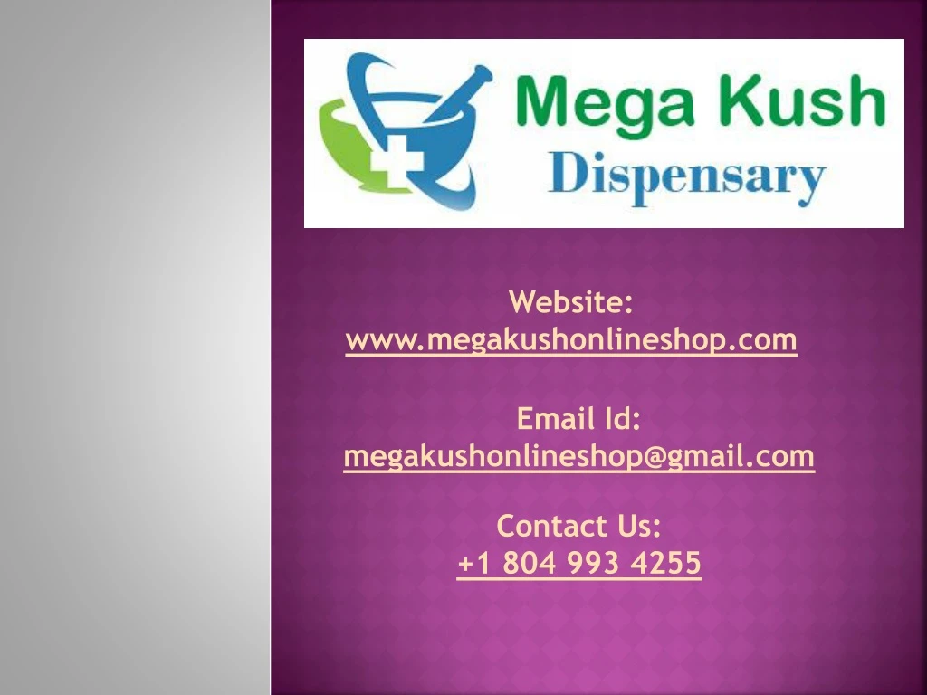 website www megakushonlineshop com