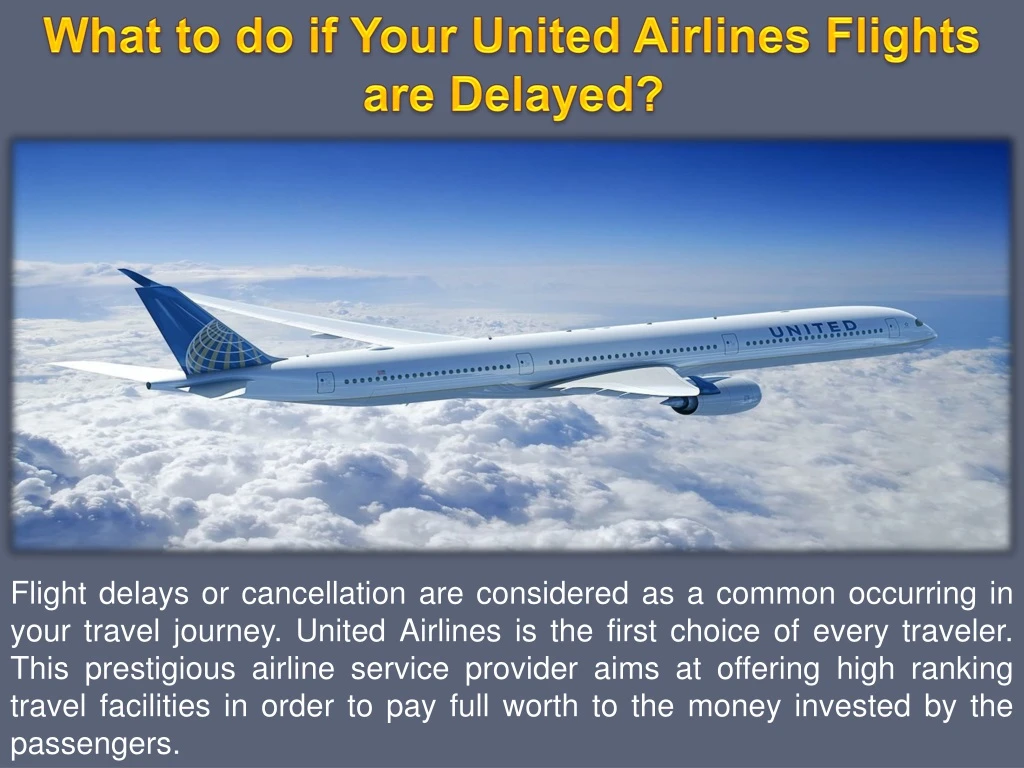 what to do if your united airlines flights