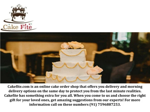 Online Cake Delivery In Kolkata