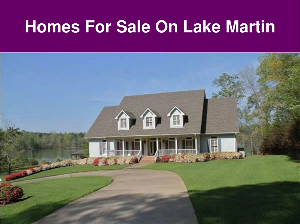 homes for sale on lake martin