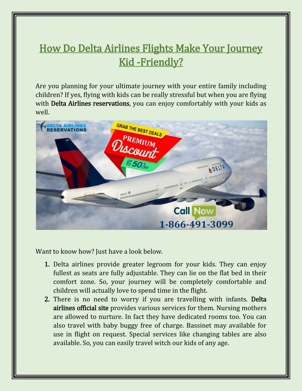 how do delta airlines flights make your journey