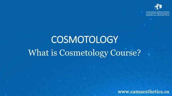 Cosmotology