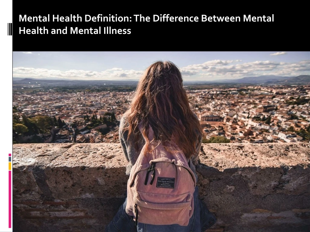 mental health definition the difference between