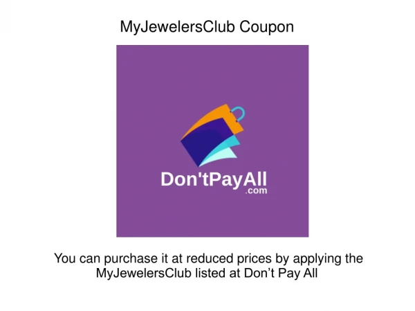 Clever Shopping With MyJewelersClub Coupon