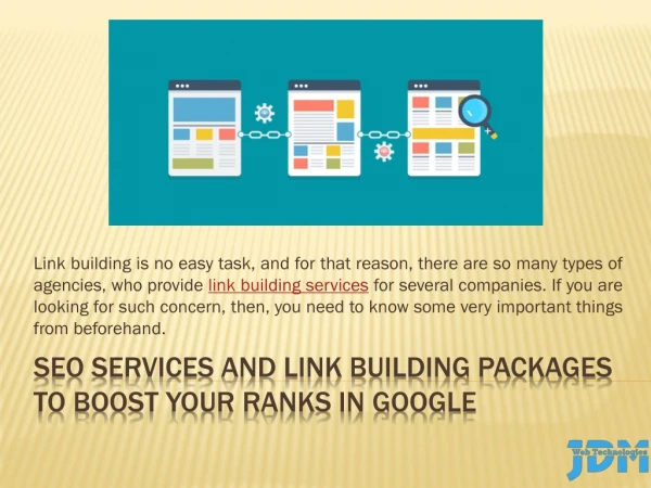 SEO services and Link Building Packages to Boost Your Ranks in Google