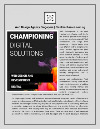 web design agency singapore