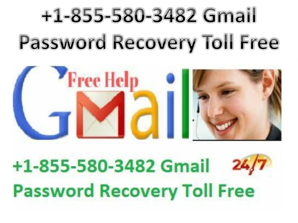 Gmail Password Recovery Toll Free