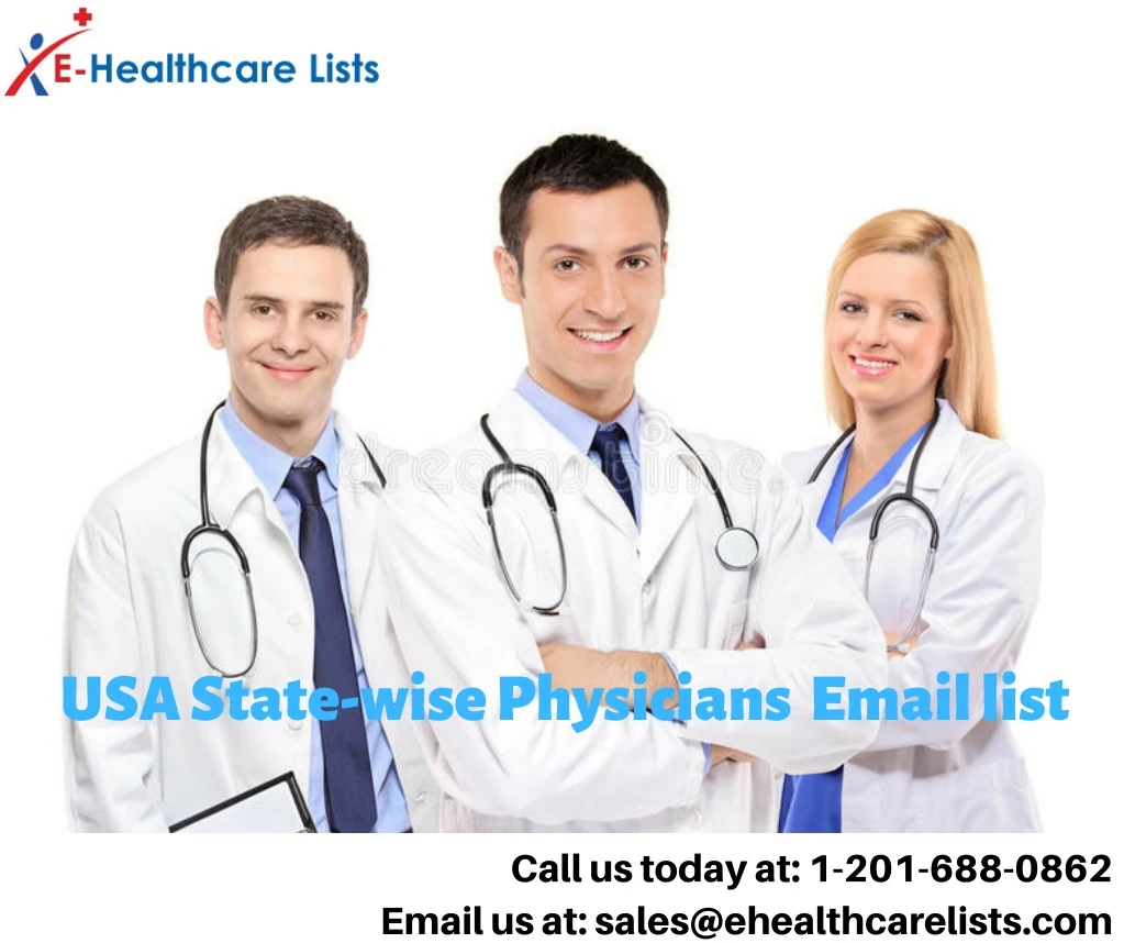 usa state wise physicians email list