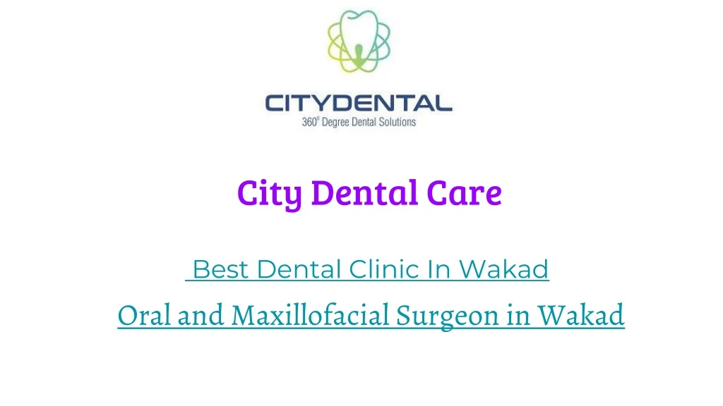 city dental care