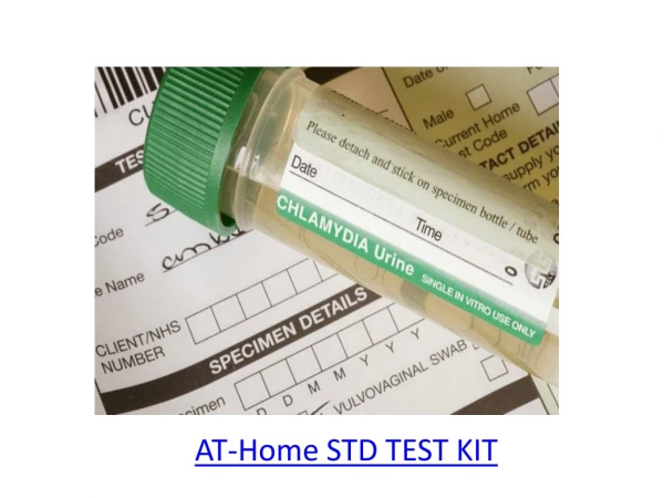 STD home test kit