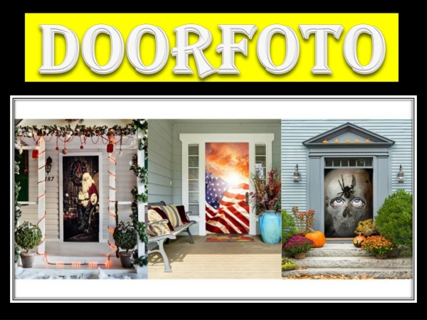 Christmas door decorations for your doors