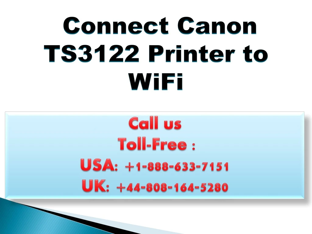 connect canon ts3122 printer to wifi