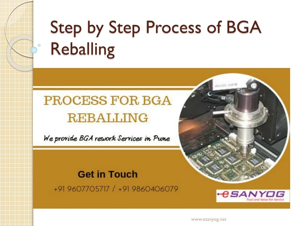 step by step process of bga reballing