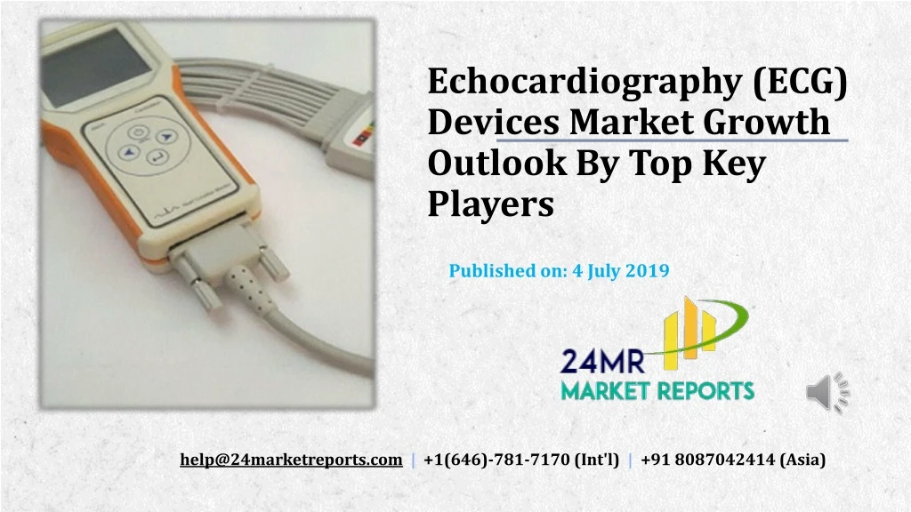 echocardiography ecg devices market growth outlook by top key players