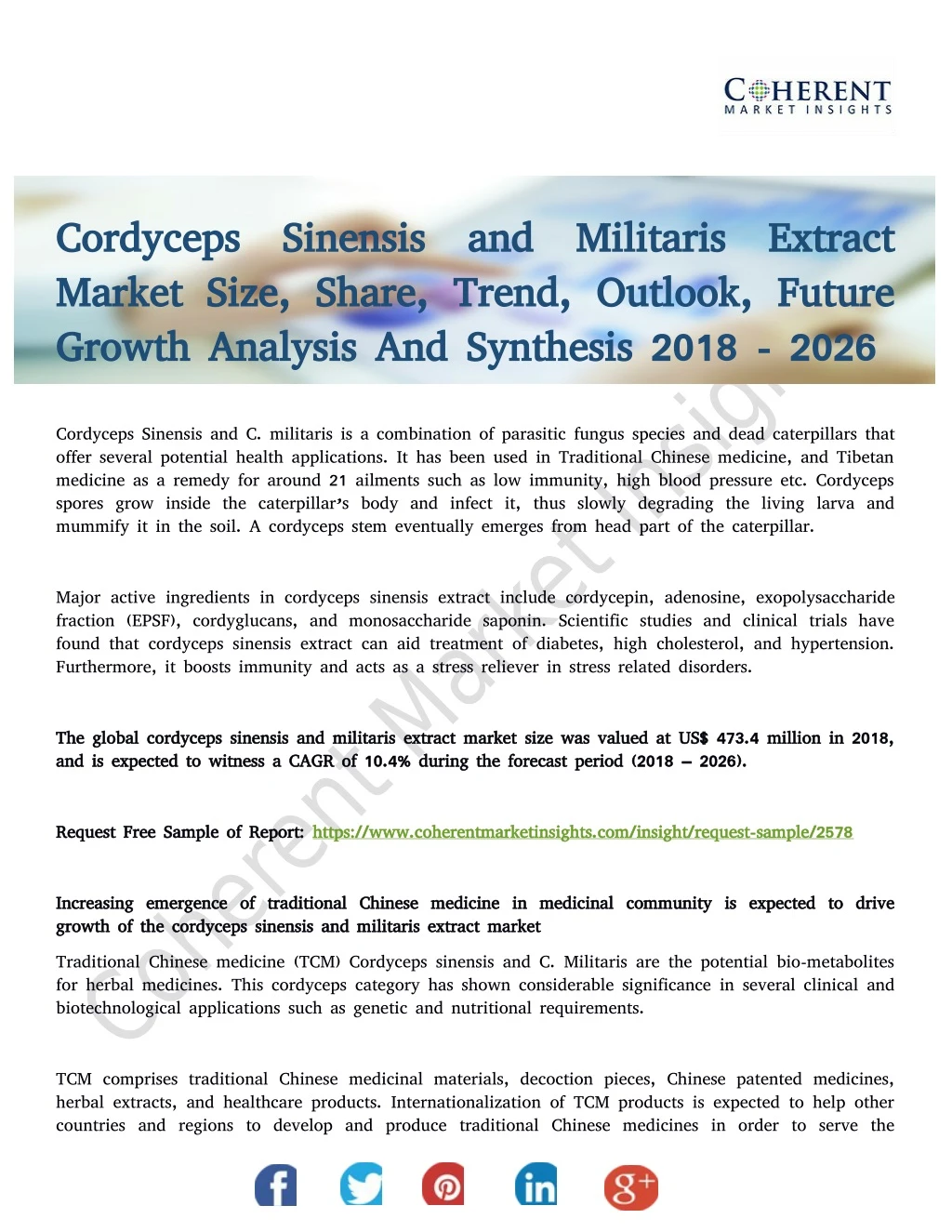 cordyceps sinensis and militaris extract