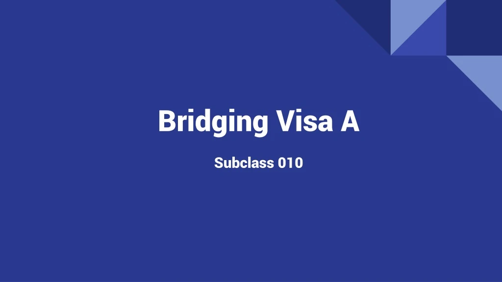 PPT - Bridging Visa B Subclass 010 PowerPoint Presentation, Free ...