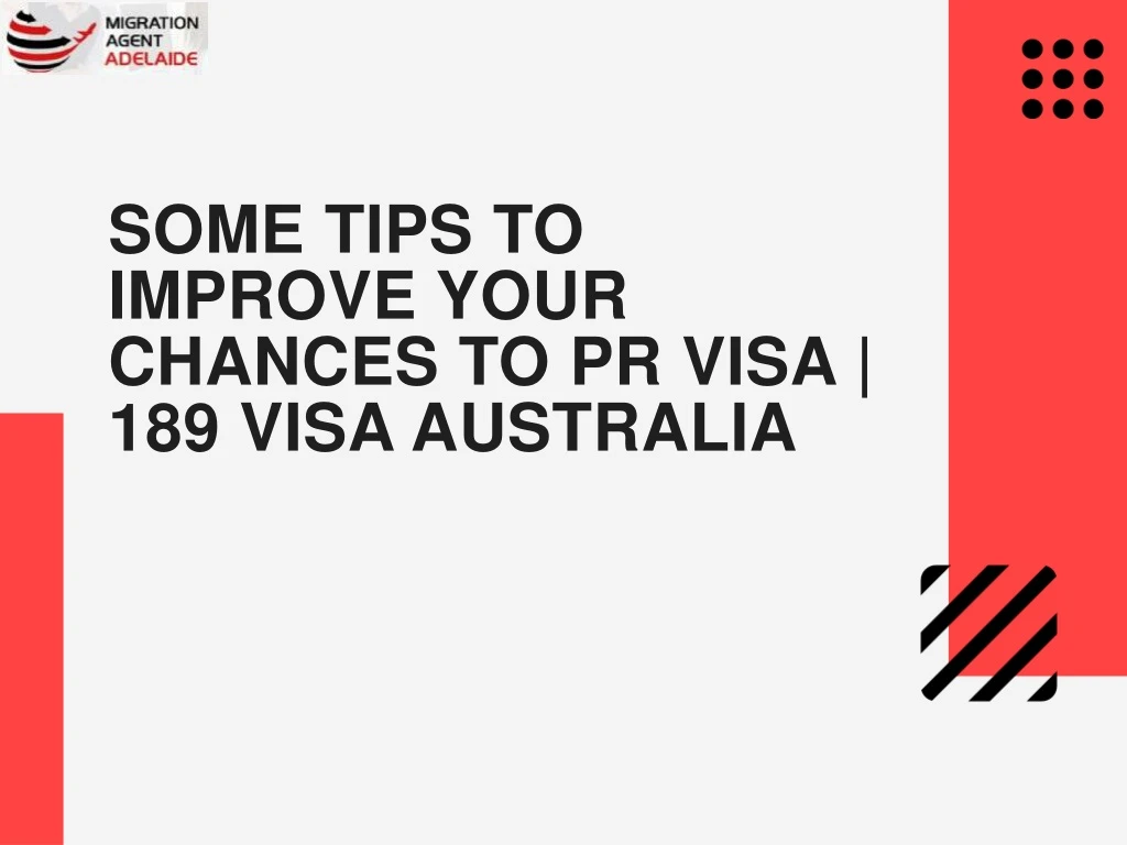some tips to improve your chances to pr visa