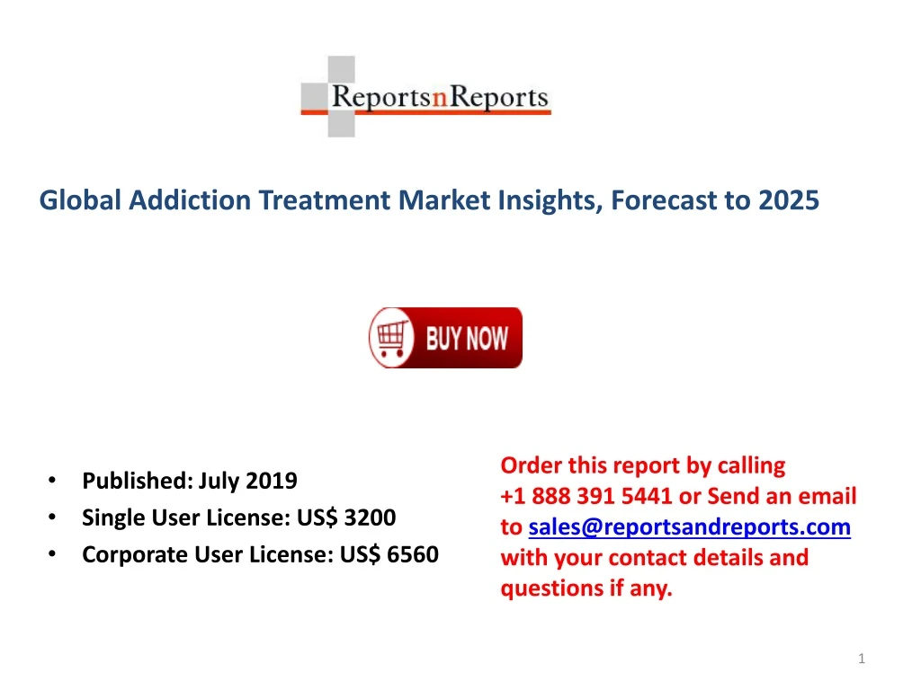 global addiction treatment market insights