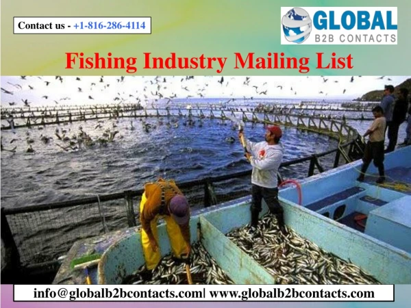 fishing industry mailing list