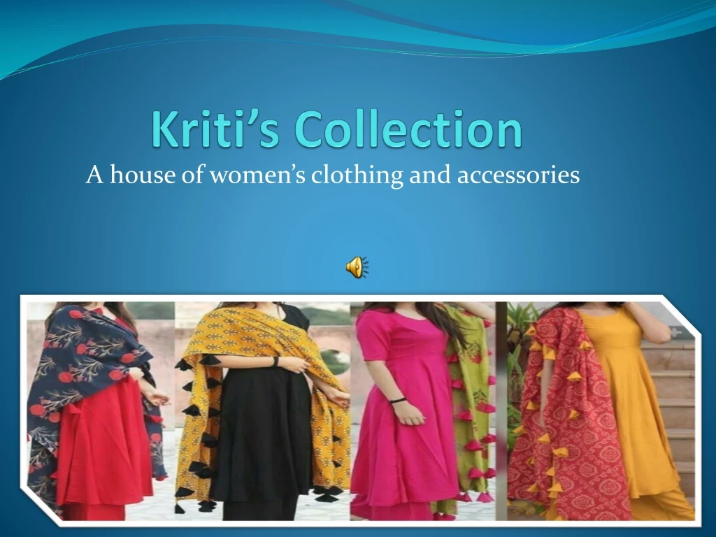 kriti s collection
